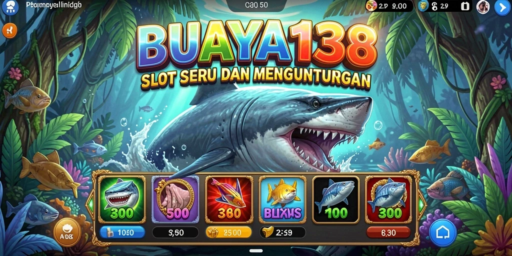 Gambaran gameplay slot yang seru dan megah di BUAYA138.