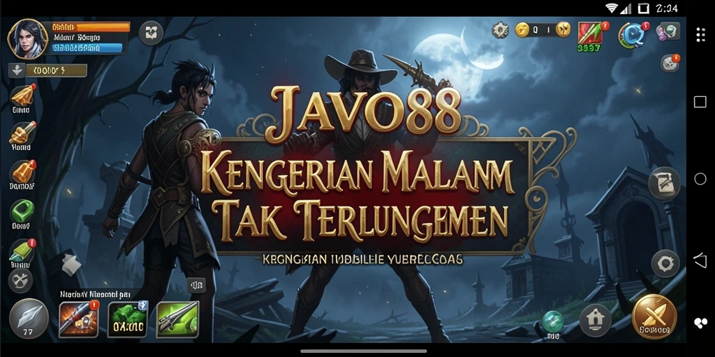 Tampilan gameplay JAVO88 yang menegangkan dan menyeramkan dari berbagai sudut.