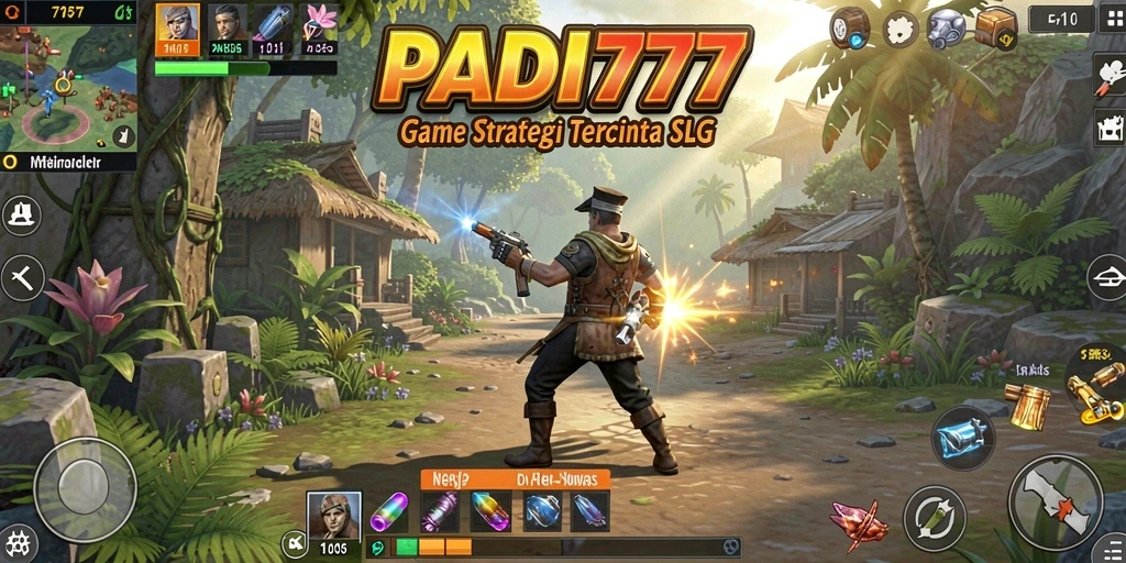 Screenshot PADI777 menampilkan aksi pertempuran yang mendebarkan dan strategi yang intens.